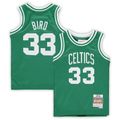 Ndoa B.Celtics #33 Larry Bird Mitchell & Ness Kelly Green 1985-86 Hardwood Classics Throwback Team Jerseys