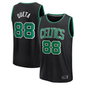 Ndoa B.Celtics #88 Neemias Queta Black Fast Break Replica Player Jerseys - Statement Edition