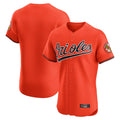 Ndoa B.Orioles Orange Limited Elite Home Game Blank Player Stitched Jerseys