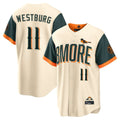 Ndoa B.Orioles #11 Jordan Westburg Player Cream 2026 City Connect Home Game Stitched Jerseys