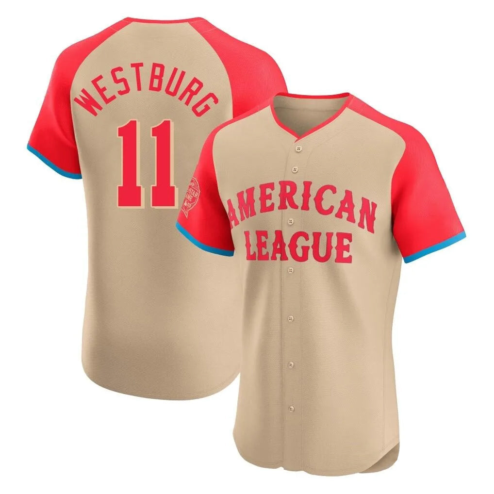 Ndoa B.Orioles #11 Jordan Westburg Player Cream American League All-Star Limited Elite Home Game Stitched Jerseys