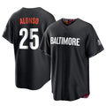 Ndoa B.Orioles #25 Pete Alonso Player Black City Connect Home Game Stitched Jerseys