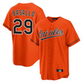 Ndoa B.Orioles #29 Samuel Basallo Player Orange Home Game Stitched Jerseys