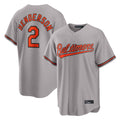 Ndoa B.Orioles #2 Gunnar Henderson Player Gray Home Game Stitched Jerseys