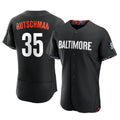 Ndoa B.Orioles #35 Adley Rutschman Black City Connect Limited Elite Home Game Stitched Jerseys