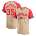 Ndoa B.Orioles #35 Adley Rutschman Cream American League All-Star Limited Elite Home Game Stitched Jerseys