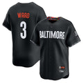 Ndoa B.Orioles #3 Taylor Ward Player Black City Connect Limited Home Game Stitched Jerseys