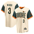 Ndoa B.Orioles #3 Taylor Ward Player Cream 2026 City Connect Home Game Stitched Jerseys