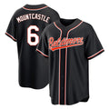 Ndoa B.Orioles #6 Ryan Mountcastle Player Black Out Home Game Stitched Jerseys