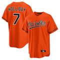 Ndoa B.Orioles #7 Jackson Holliday Player Orange Home Game Stitched Jerseys