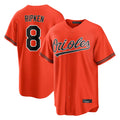 Ndoa B.Orioles #8 Cal Ripken Player Orange Home Game Stitched Jerseys