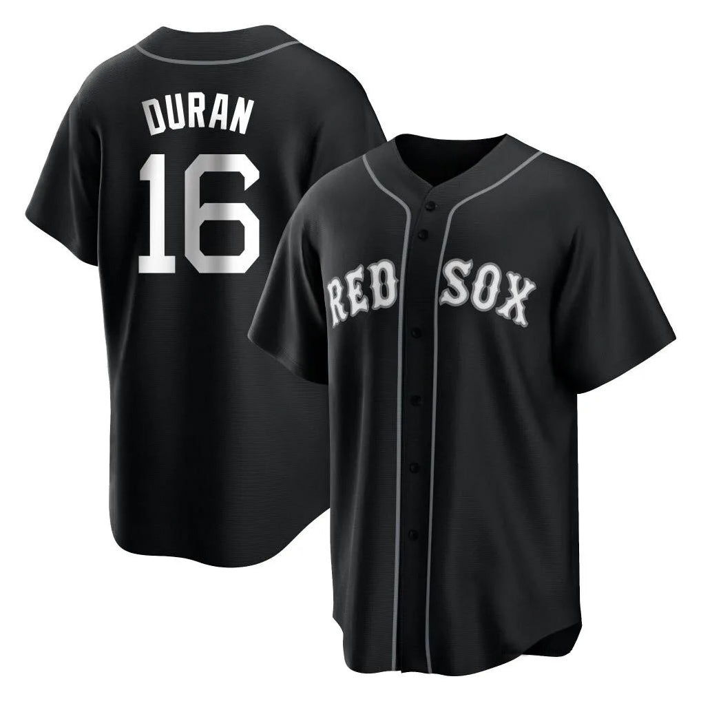 Ndoa B.Red Sox #16 Jarren Duran Player Black Home Game Stitched Jerseys