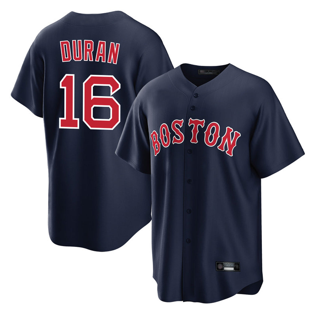 Ndoa B.Red Sox #16 Jarren Duran Player Navy Home Game Stitched Jersey