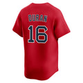 Ndoa B.Red Sox #16 Jarren Duran Player Red Limited Home Game Stitched Jerseys