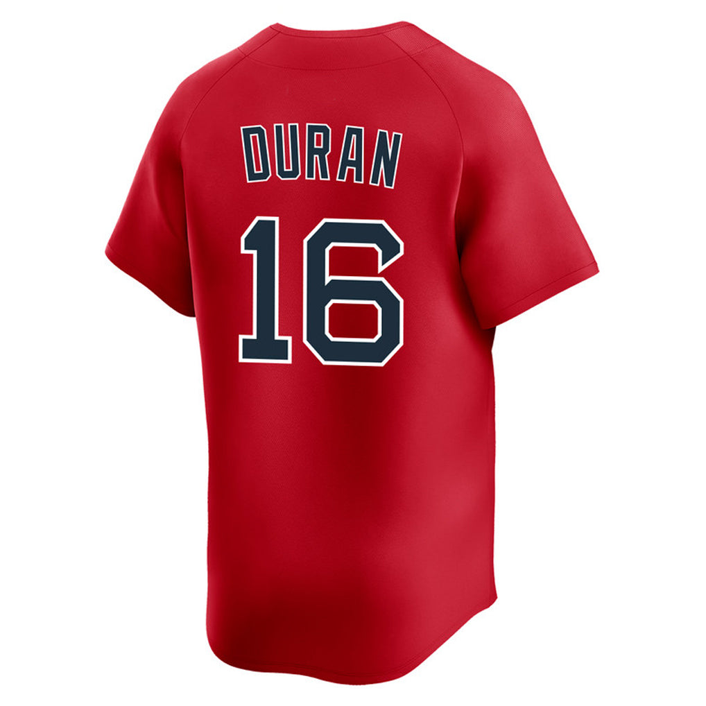 Ndoa B.Red Sox #16 Jarren Duran Player Red Limited Home Game Stitched Jerseys