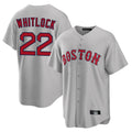 Ndoa B.Red Sox #22 Garrett Whitlock Player Gray Road Home Game Stitched Jerseys