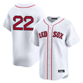Ndoa B.Red Sox #22 Garrett Whitlock Player White Limited Home Game Stitched Jerseys