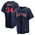 Ndoa B.Red Sox #34 David Ortiz Player Navy Home Game Stitched Jerseys