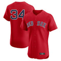 Ndoa B.Red Sox #34 David Ortiz Player Red Limited Elite Home Game Stitched Jerseys
