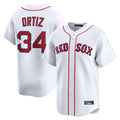 Ndoa B.Red Sox #34 David Ortiz Player White Limited Home Game Stitched Jerseys