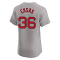 Ndoa B.Red Sox #36 Triston Casas Player Gray Road Limited Elite Home Game Stitched Jerseys