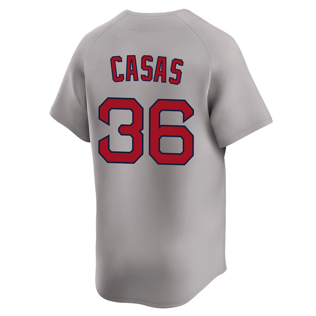 Ndoa B.Red Sox #36 Triston Casas Player Gray Road Limited Home Game Stitched Jerseys