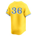 Ndoa B.Red Sox #36 Triston Casas Player Yellow Limited Home Game Stitched Jerseys