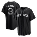 Ndoa B.Red Sox #3 Ceddanne Rafaela Player Black Home Game Stitched Jerseys
