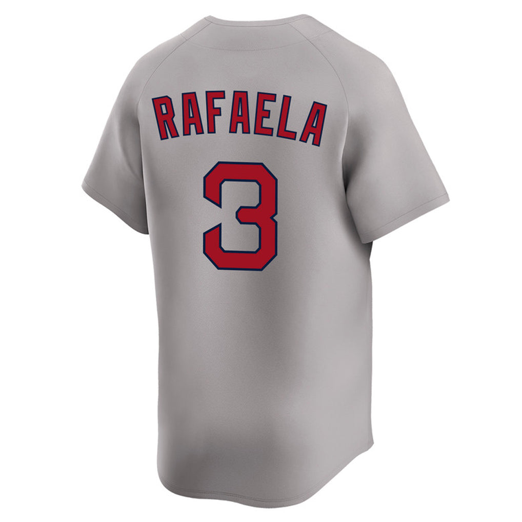 Ndoa B.Red Sox #3 Ceddanne Rafaela Player Gray Road Limited Home Game Stitched Jerseys