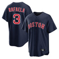 Ndoa B.Red Sox #3 Ceddanne Rafaela Player Navy Home Game Stitched Jersey