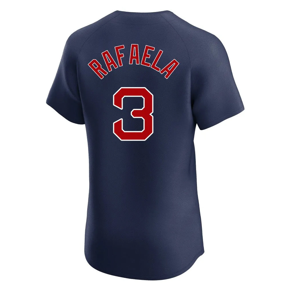 Ndoa B.Red Sox #3 Ceddanne Rafaela Player Navy Limited Elite Home Game Stitched Jerseys