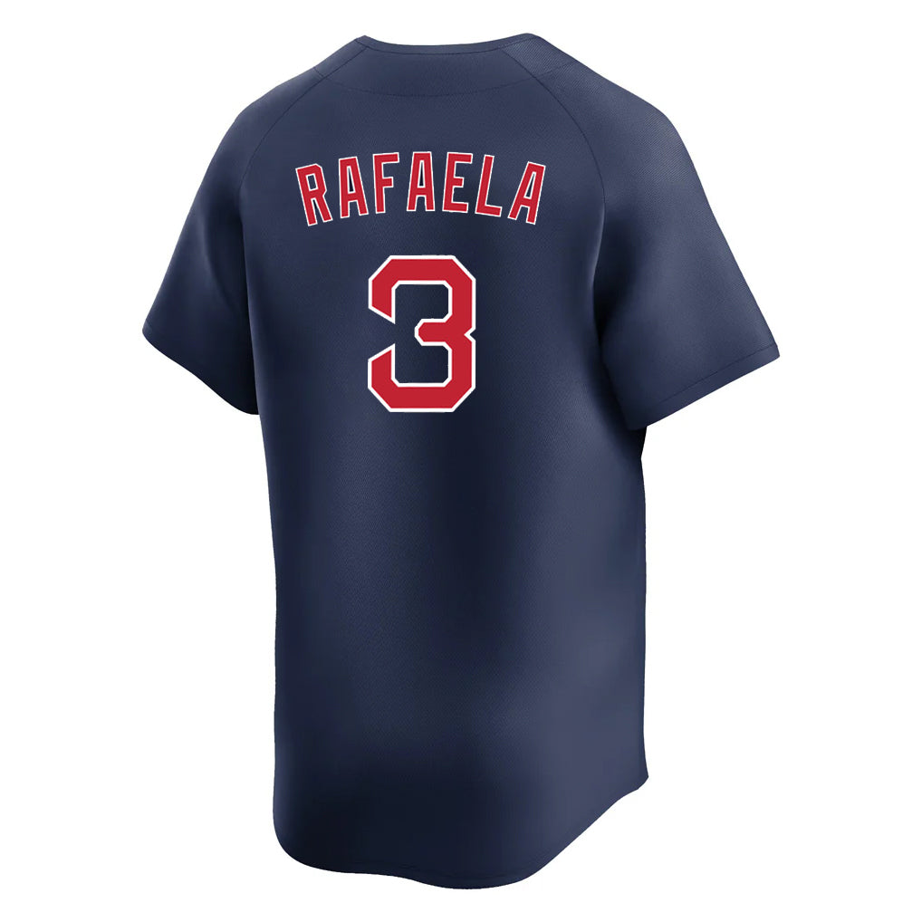 Ndoa B.Red Sox #3 Ceddanne Rafaela Player Navy Limited Home Game Stitched Jerseys