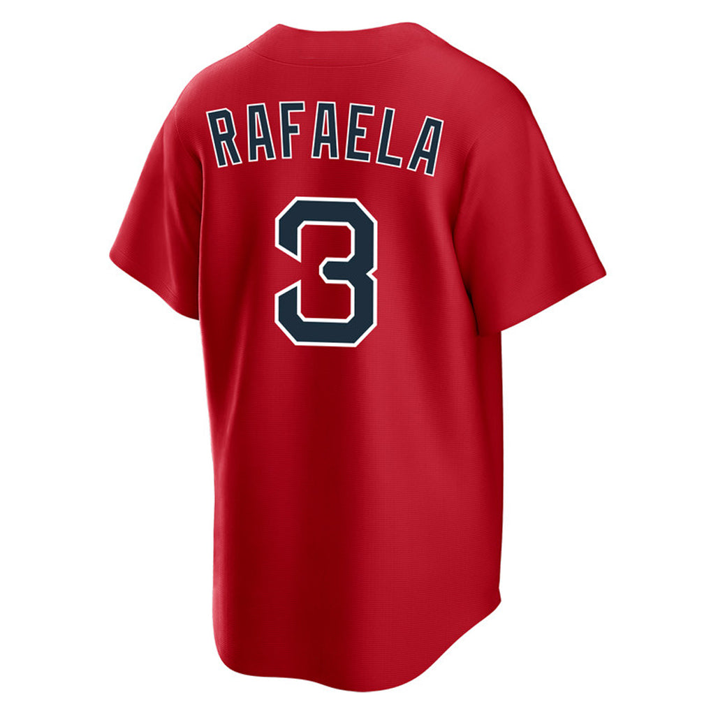 Ndoa B.Red Sox #3 Ceddanne Rafaela Player Red Home Game Stitched Jerseys