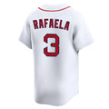 Ndoa B.Red Sox #3 Ceddanne Rafaela Player White Limited Home Game Stitched Jerseys
