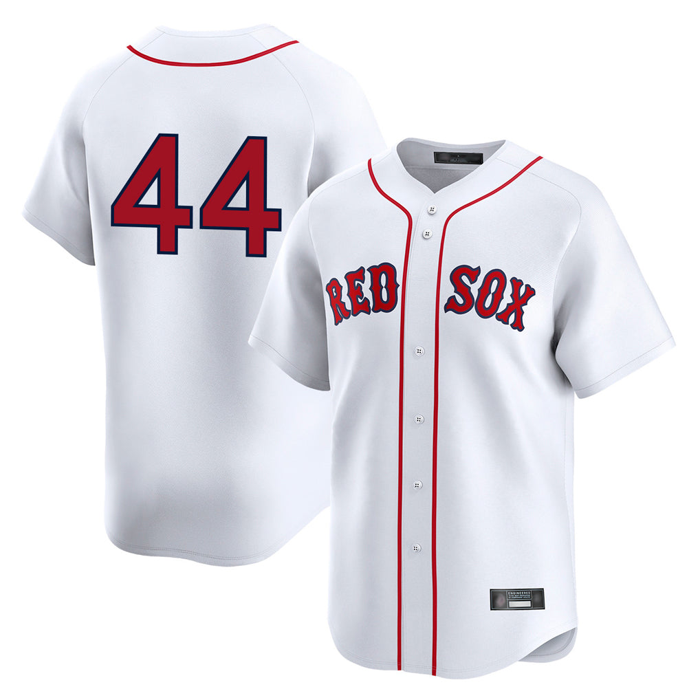 Ndoa B.Red Sox #44 Aroldis Chapman Player White Limited Home Game Stitched Jerseys