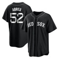 Ndoa B.Red Sox #52 Wilyer Abreu Player Black Home Game Stitched Jerseys