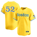 Ndoa B.Red Sox #52 Wilyer Abreu Player Yellow Limited Home Game Stitched Jerseys