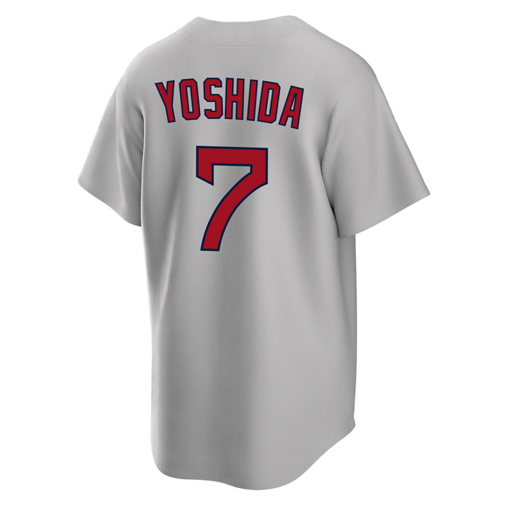 Ndoa B.Red Sox #7 Masataka Yoshida Player Gray Road Home Game Stitched Jerseys