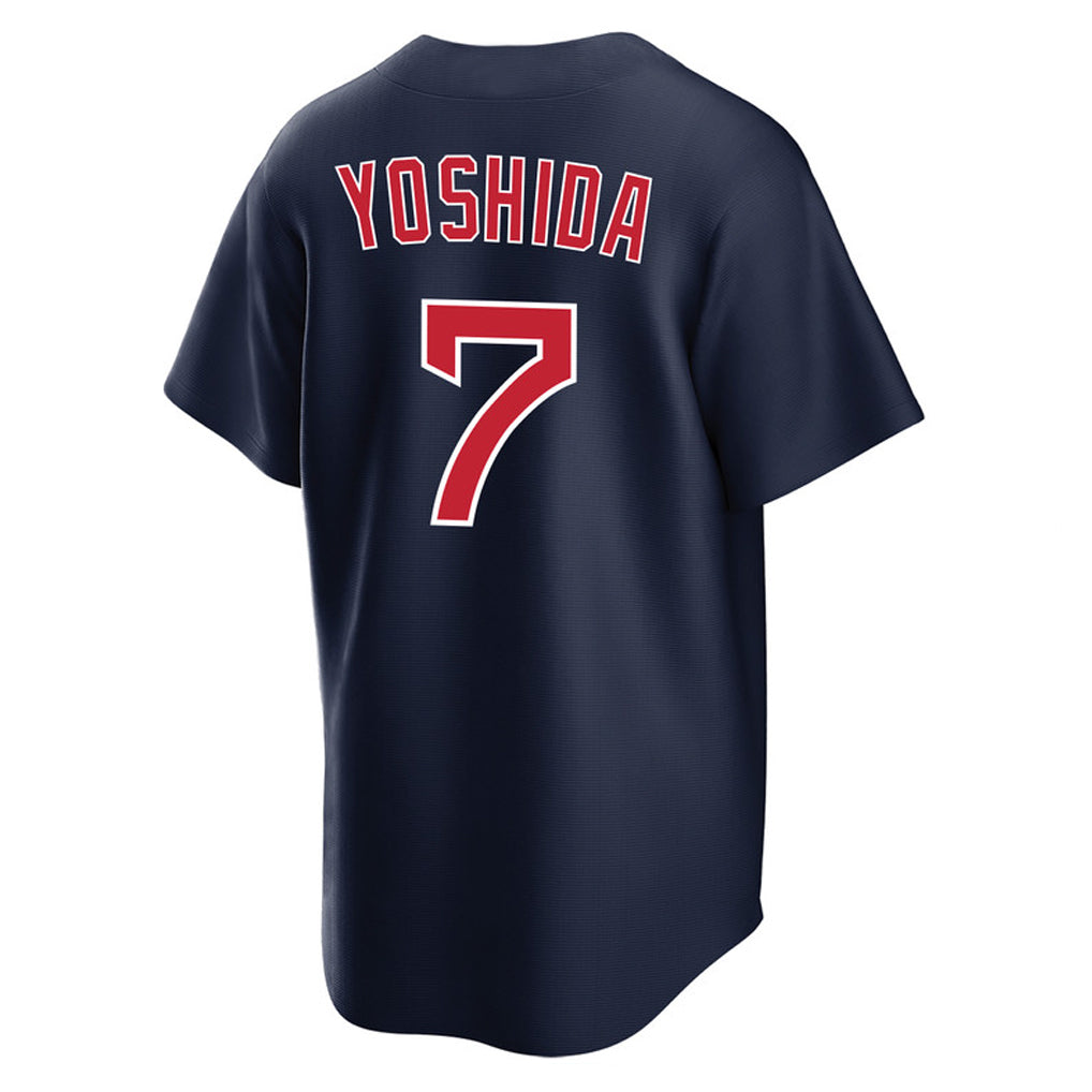 Ndoa B.Red Sox #7 Masataka Yoshida Player Navy Home Game Stitched Jerseys