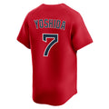 Ndoa B.Red Sox #7 Masataka Yoshida Player Red Limited Home Game Stitched Jerseys