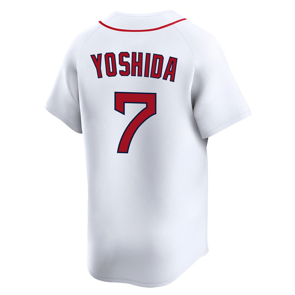 Ndoa B.Red Sox #7 Masataka Yoshida Player White Limited Home Game Stitched Jerseys