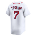 Ndoa B.Red Sox #7 Masataka Yoshida Player White Limited Home Game Stitched Jerseys