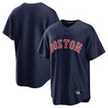 Ndoa B.Red Sox Blank Player Navy Home Game Stitched Jerseys