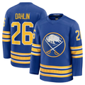 Ndoa B.Sabres #26 Rasmus Dahlin Royal Home Premium Stitched Jerseys