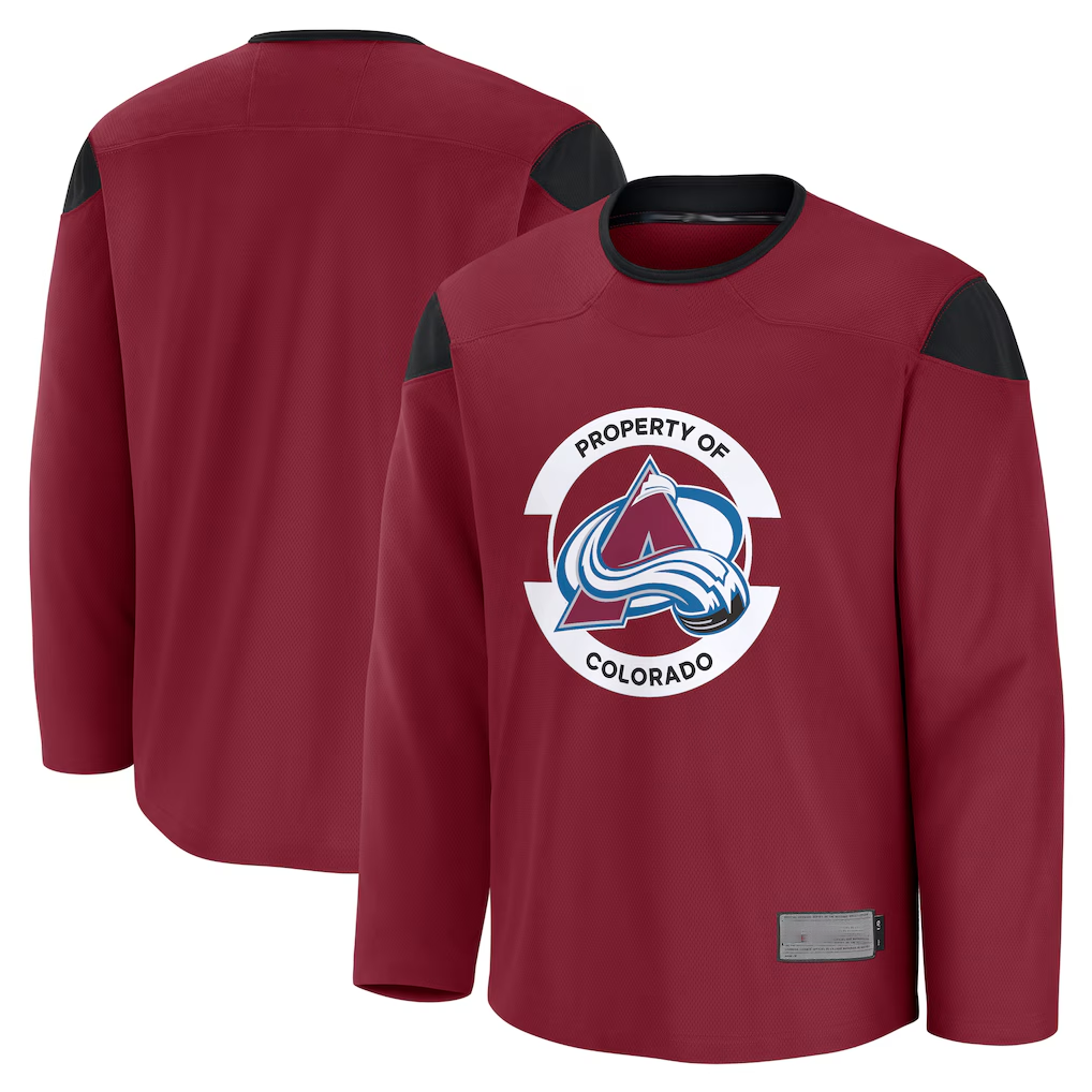 Ndoa C.Avalanche Burgundy Practice Jerseys