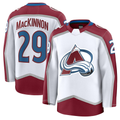 Ndoa C.Avalanche #29 Nathan MacKinnon White Away Premium Jerseys