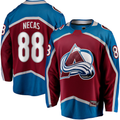 Ndoa C.Avalanche #88 Martin Necas Burgundy Breakaway Player Jerseys