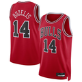 Ndoa C.Bulls #14 Matas Buzelis Red Swingman Player Jerseys - Icon Edition