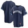 Ndoa C.Cubs Navy City Connect Home Game Blank Player Stitched Jerseys