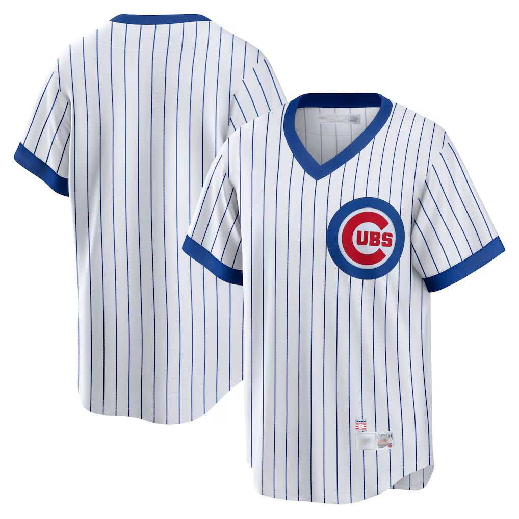 Ndoa C.Cubs White T-shirt Cooperstown Collection Limited Blank Player Stitched Jerseys